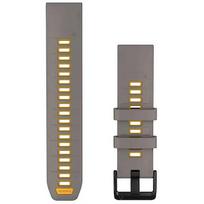 Garmin kellarihm QuickFit 22mm fenix 9 Pro, silver gray/yellow flare 010-14507-02