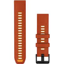 Garmin watch strap QuickFit 22mm fenix 9 Pro, autumn orange/spark orange 010-14507-03