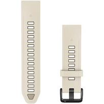 Garmin watch strap QuickFit 20mm fenix 9 Pro, cream/french grey 010-14506-04