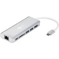 Goobay USB-C Premium Multiport-Dock 76788 Silver 76788