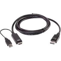 Incase 2L-7D02HDP True 4K 1.8M HDMI to DisplayPort Cable 2L-7D02HDP