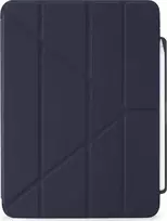 Pipetto Origami No3 Pieštukas dėklas, tamsiai mėlynos spalvos – iPad Air 10.9″ (2022/2020)/11″ 2024/2025/2026