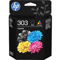 Hewlett Packard HP 303 2-PACK BLACK/TRI-COLOR ORIGINAL INK CARTRIDGES 3YM92AE#30A