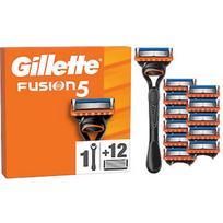 Gillette Fusion5 Skuveklis Vīriešiem + 12 Skuvekļa Galviņas 80825015