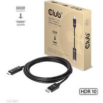 Club3D DisplayPort 1.4 to HDMI 2.1 Cable, 4K 120Hz, HDR10, 3m CAC-1087