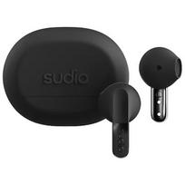 Sudio Earbuds | N3 | Bluetooth | On-ear | Microphone | Onyx Black N3BLK