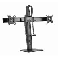 Gembird Double monitor desk stand, height adjustable, 17-27" MS-D2-01