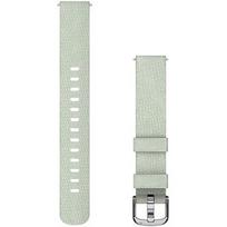 Garmin Nylon band, 14mm, Sage Grey/Silver - for Lily 2 010-13302-11