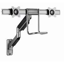 Gembird Adjustable wall 2-display mounting arm, 17-32" MA-WA2-02