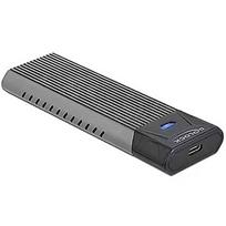 Delock external USB Type-C combo enclosure for M.2 NVMe PCIe or SATA SSD, drive enclosure 42638