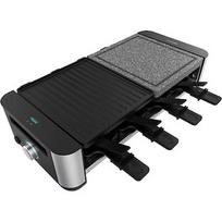 Cecotec Raclette Cheese&Grill, Black/Stainless steel 3225