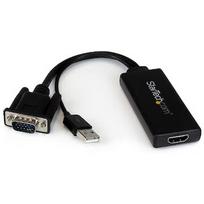 Startech VGA TO HDMI ADAPTER W/ AUDIO . VGA2HDU