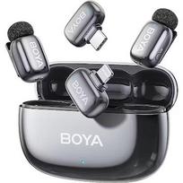 Boya wireless microphone mini 2-01 Lightning/USB-C, space gray BOYA mini 2-01-Space Gray