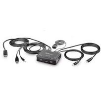 Startech C2-D46-UAC-CBL-KVM 2-PORT HYBRID CABLE KVM SWITCH C2-D46-UAC-CBL-KVM