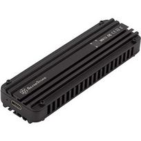 Silverstone MS12 M.2 SSD Gehäuse, USB 3.2 - schwarz SST-MS12