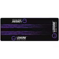 Lorgar RX1FM, Sim Racing Floor Mat Advanced, Stitched edge, 1,700X700X3 mm, Black/purple LRG-RX1FM