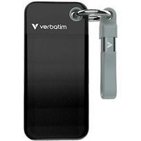 Verbatim Pocket SSD External Drive 256GB USB-C 3.2 gen.2 / black-gray 32415