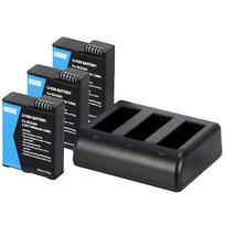Newell charger SDC-USB-C + 3 Osmo Action batteries NL5043