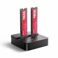 Axagon ADSA-M2C22L USBC 2xNVMe M.2 20Gbps dock station ADSA-M2C22L