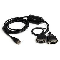 Startech 2 PORT USB TO SERIAL CABLE . ICUSB2322F