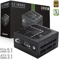 Gamemax GZ 750G BK, 750W, 80PLUS Gold, ATX 3.1, PCIe 5.1 GZ 750G