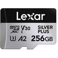 Lexar Silver Plus, MicroSDXC, 256GB LMSSIPL256G-BNANG