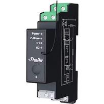 Shelly Relais "Wave Pro 2PM" max 25A Z-Wave DIN-Rail Shelly_W_Pro_2PM