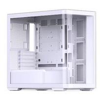 Jonsbo D300, Panoramic Tempered Glass, White D300 WHITE