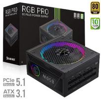 Gamemax RGB PRO 850G, 850W, 80PLUS Gold, ATX 3.1, PCIe 5.1 RGB PRO 850G