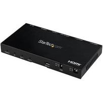 Startech HDMI SPLITTER - 2 PORT HDMI 2.0 4K 60HZ WITH SCALER - 7.1 SOUND ST122HD20S