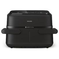 Philips 1000 Series Airfryer Dual Basket, 7.1L, Black NA150/00