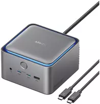 Adapteris USB Anker Universal, USB Type-C, Pilkas (A83B53A1)