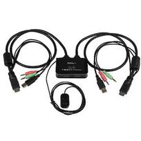 Startech 2 PORT HDMI CABLE KVM SWITCH                                  IN SV211HDUA
