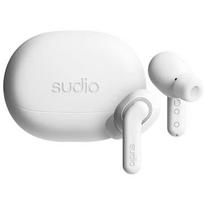 Sudio Earbuds | E4 Pro | Bluetooth | In-ear | Microphone | Cloud White | Noise canceling | Noise reduction E4PROWHT