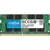 Crucial SODIMM, DDR4, 16GB, 3200MHz, CL22, Single stick (TRAY) CT16G4SFRA32AT