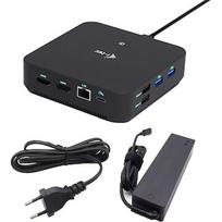 i-tec USB-C DP Dual HDMI2xHDMI 4K 60Hz 1x USB-C (10Gbps) 5x USB-A (3x5Gbps) Power Delivery 100W LAN Audio + uniwersalna ładowarka 100W C31TRIVIDPRO100W