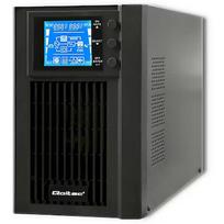 Qoltec Pure Sine Wave | 1kVA | 800W | AVR |LCD | Czysty Sinus 52640