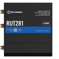 Teltonika NETWORKS RUT281 SIM eSIM 4G/LTE/3G/2G Router with GLOBAL Teltit Modem RUT281000000