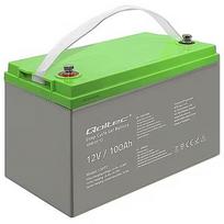 Qoltec Deep Cycle gel battery 12V, 100Ah 53077