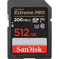 SanDisk Extreme Pro, SDXC, 512GB, UHS-1, U3, V30 SDSDXXD-512G-GN4IN