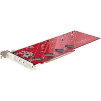Startech QUAD M.2 PCIE X16 SSD ADAPTER WITH BIFURCATION PCIE 4.0 QUAD-M2-PCIE-CARD-B