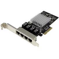 Startech 4-PORT GIGABIT NIC - PCIE CARD W/ INTEL I350-AM4 CHIP PCIE IN ST4000SPEXI
