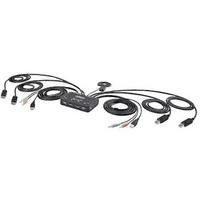 Startech C2-DD46-UA2-CBL-KVM 2-PORT DUAL MONITOR KVM SWITCH C2-DD46-UA2-CBL-KVM