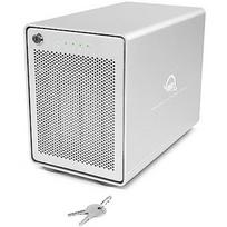 OWC Mercury Elite Pro Quad, Drive Enclosure (silver, USB 3.2 Gen 2, RAID Ready) OWCMEQCTJB000