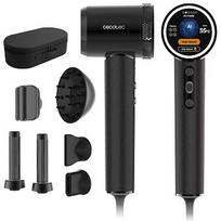 Cecotec Hair Dryer | DryGlam Waves i-Sensor Pro | 1600 W | Number of temperature settings 4 | Ionic function | Black | Diffuser nozzle A01_EU01_118879