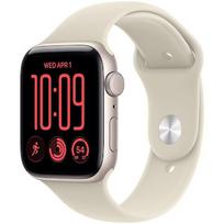Apple Watch SE 3 GPS 44mm Starlight Aluminium Case | Sand Sport Band - S/M MJL34MP/A