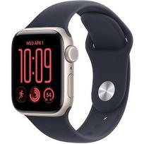 Apple Watch SE 3 GPS + Cellular 40mm Starlight Aluminium Case | Sand Sport Band - M/L MJLE4MP/A