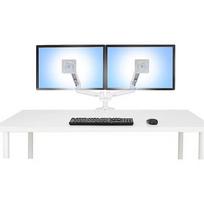 Ergotron LX Dual Monitor Arm, Side-by-Side, up to 27" 45-491-216