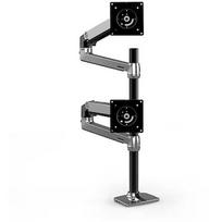 Ergotron LX Dual Stacking Arm, Tall Pole, up to 40" 45-549-026