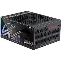 MSI MPG Ai1300TS PCIE5 (black, 2x 12-pin high power GPU, 7x PCIe, cable management, 1300 watts) 306-7ZPUB11-CE0